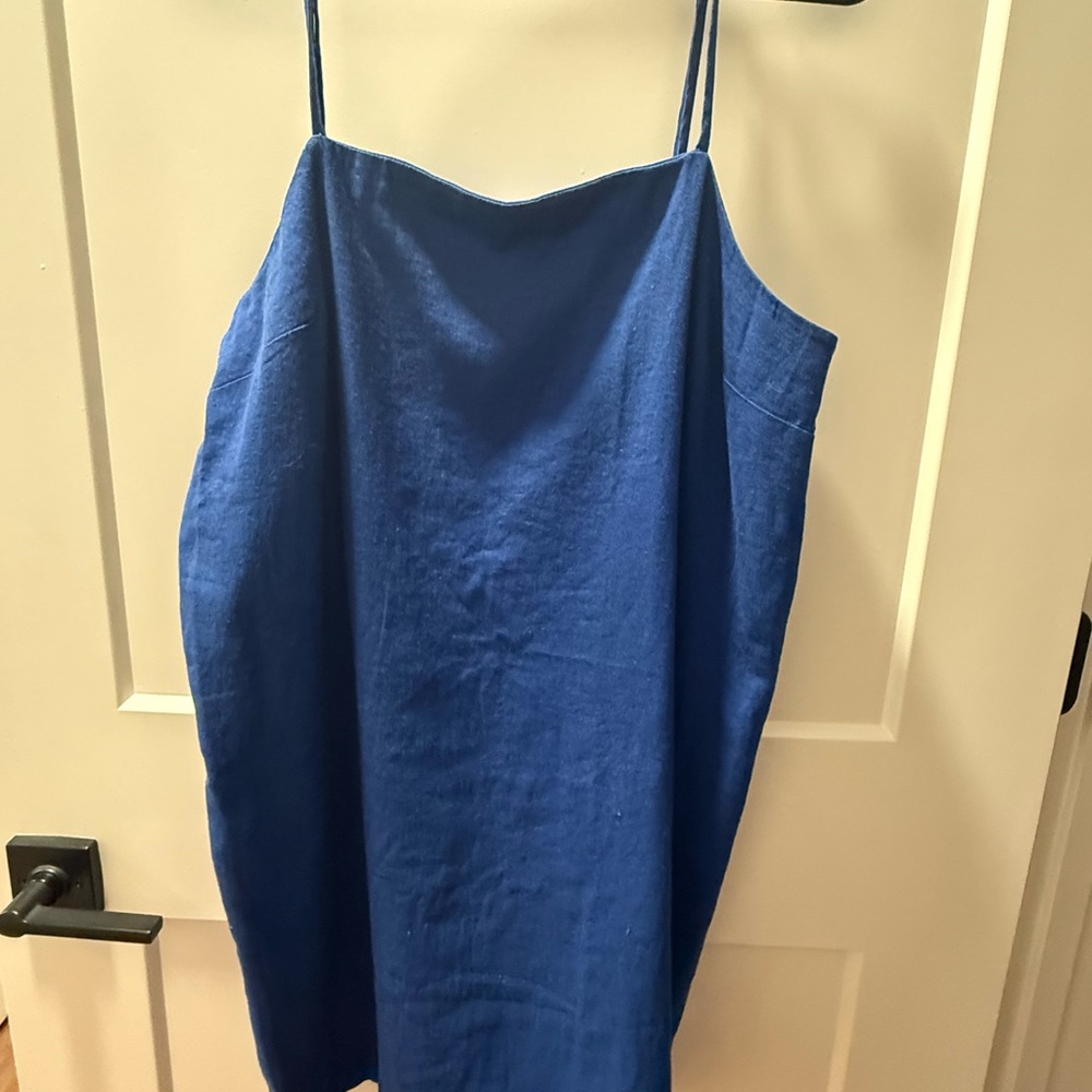 Banana Republic Indigo Sleeveless Top